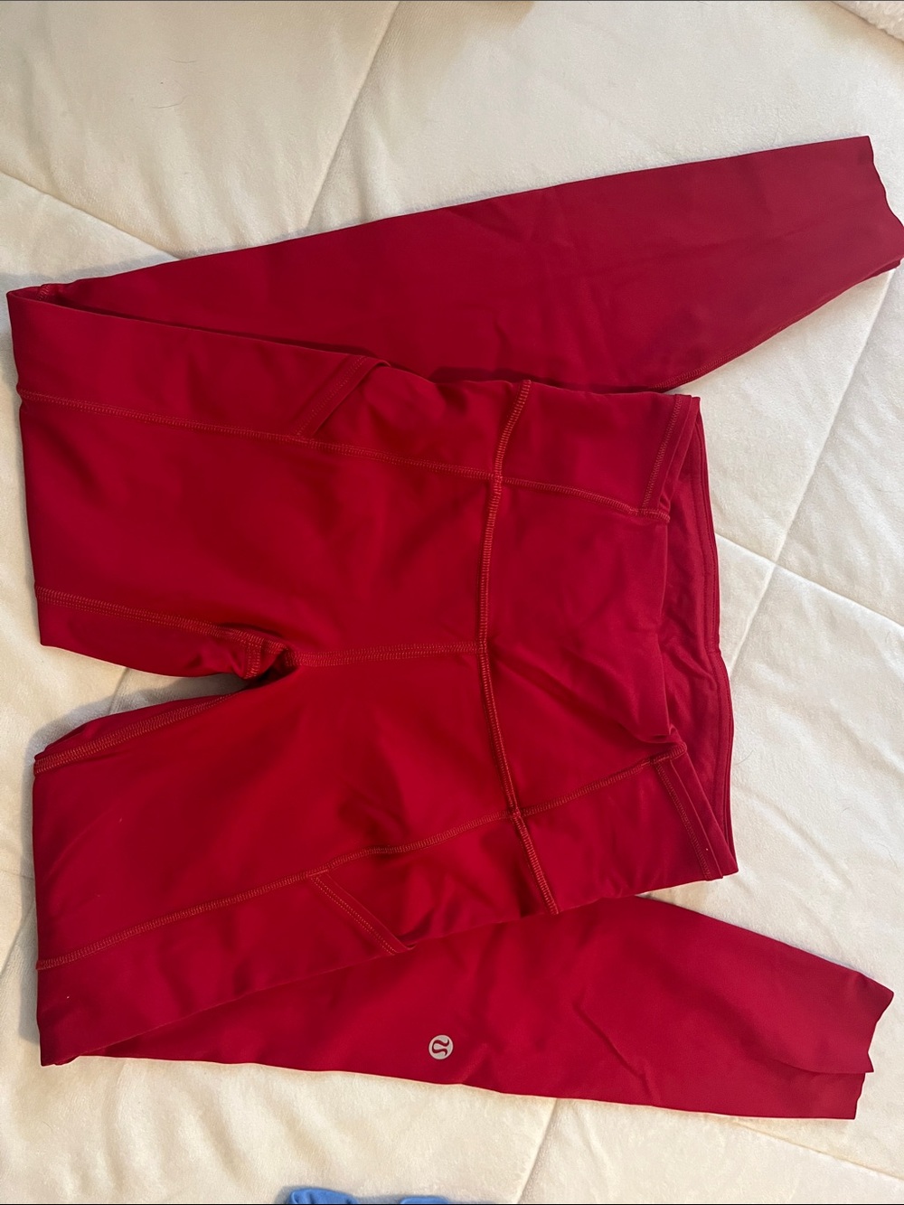 lululemon athletica Crimson Red Performance Leggings